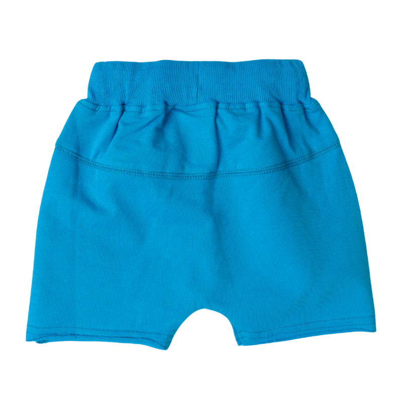 Little Bipsy - Raw Edge Harem Shorts in Electric Blue (2/3)