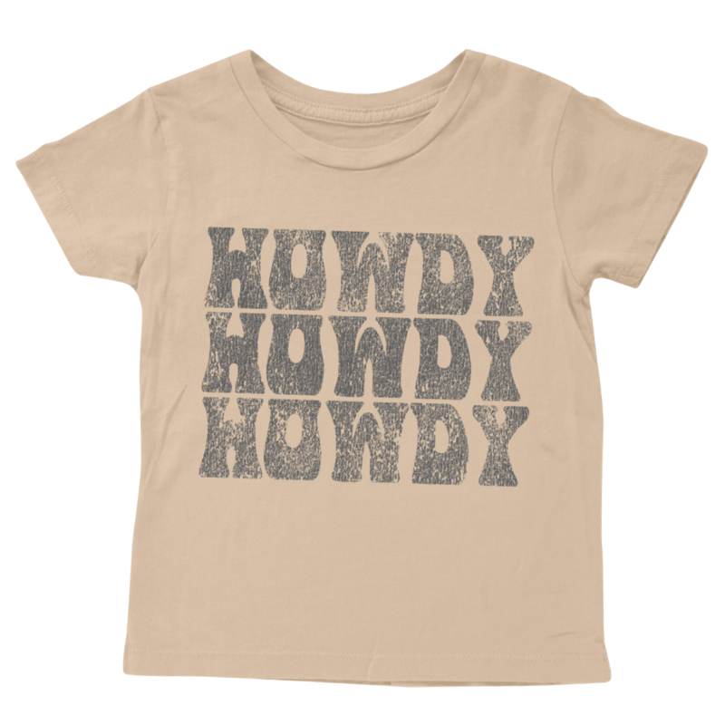 Tiny Whales Howdy tee