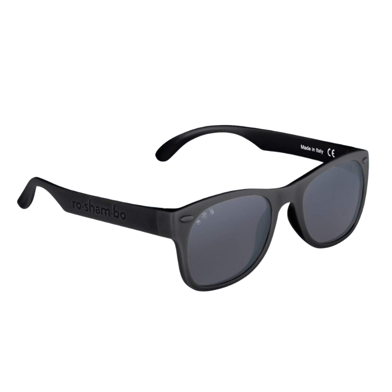 Roshambo - Classic Wayfarer Sunglasses in Black