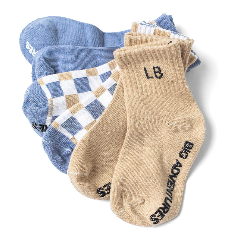 Camping Collection, 3-Pack - Infant Socks - Woodsock