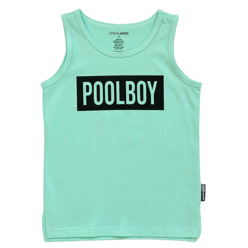Lenox James poolboy tank top for boys