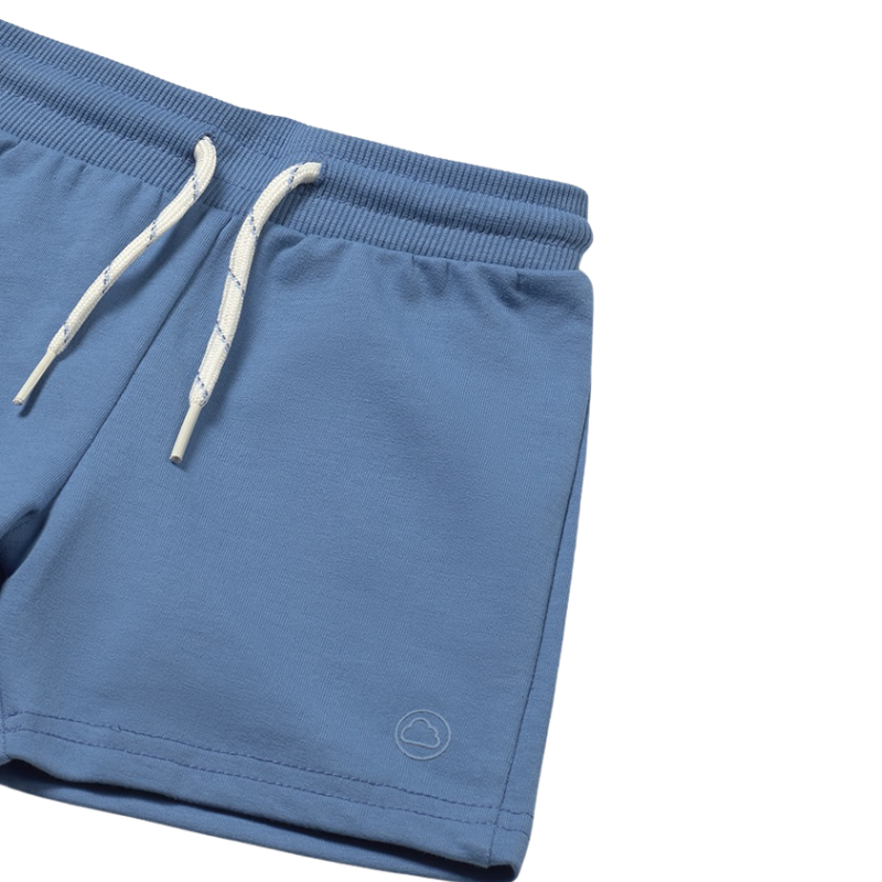 Mayoral - Baby Boys Drawstring Fleece Shorts in Blue (12mo)