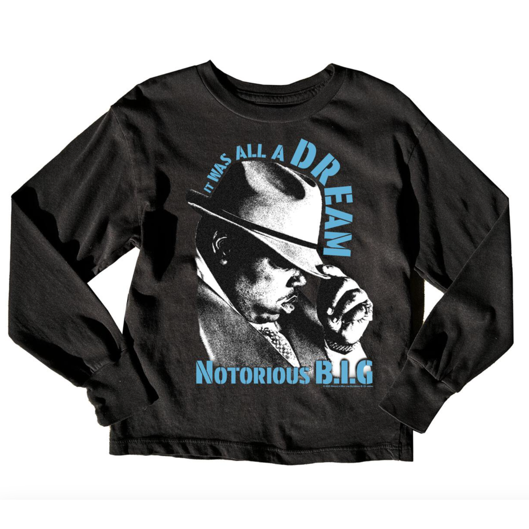 Rowdy Sprout - Biggie Organic Long Sleeve in Jet Black