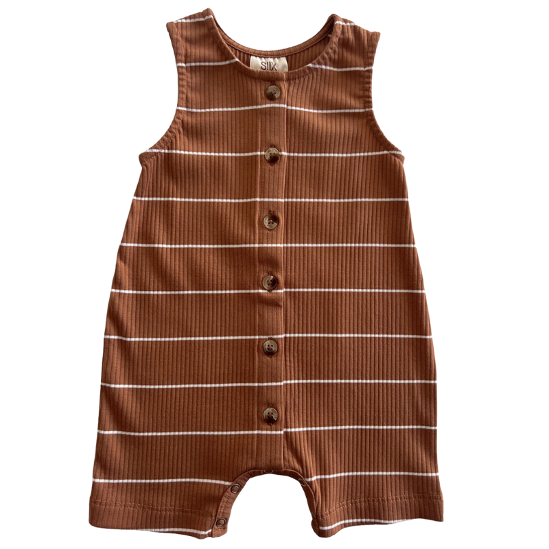 SIIX shortie romper in saddle