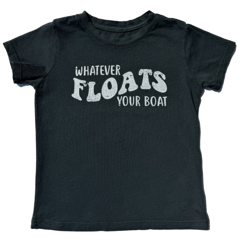 whatever floats your boat kids tshirt
