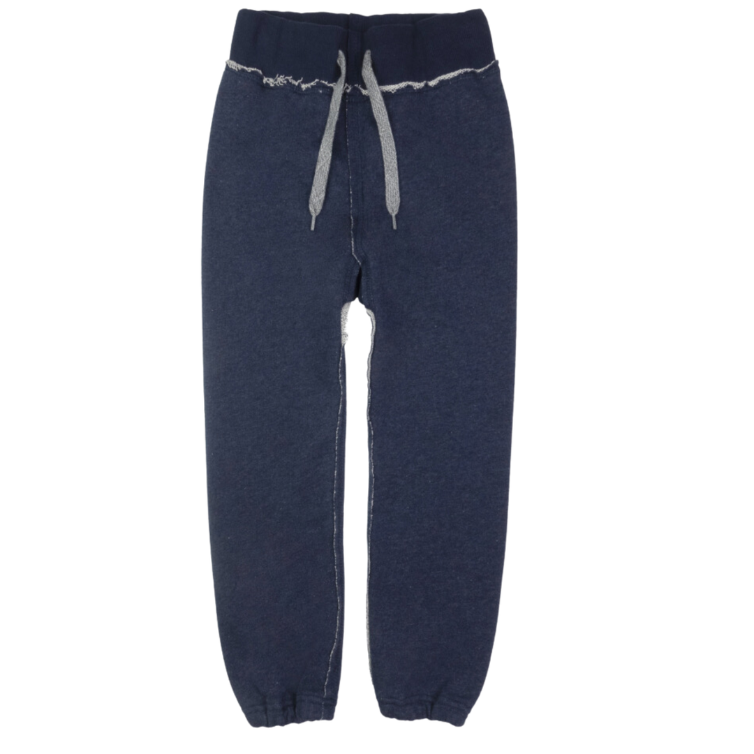 Appaman - Gym Sweats in Blue Faux Denim (2T)