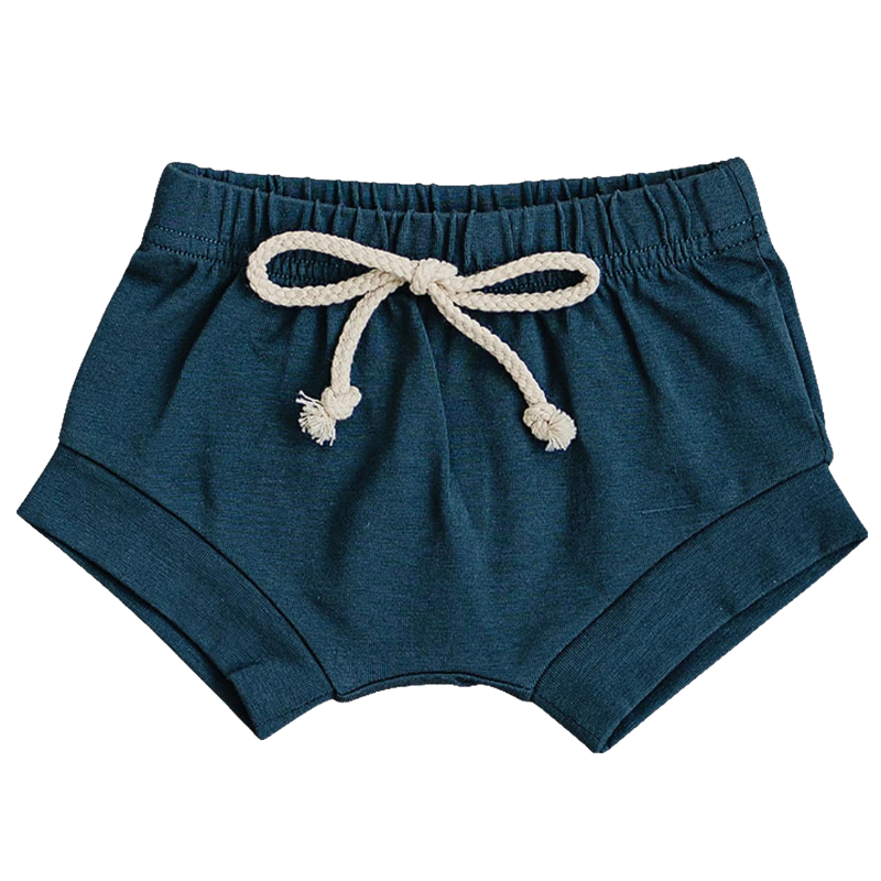 Mebie baby navy baby shorts