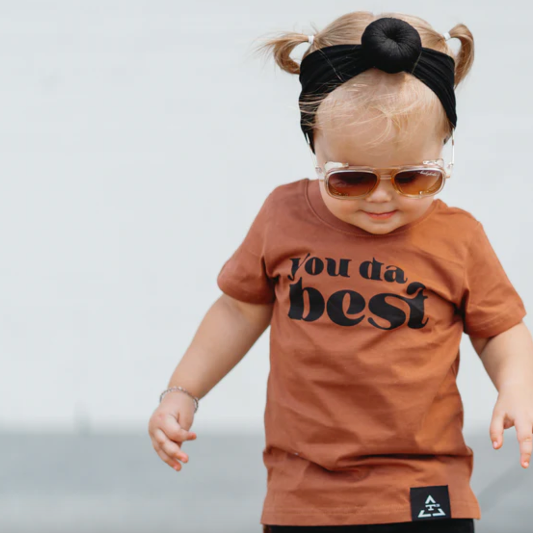 Trilogy Design Co - You Da Best Tee in Rust