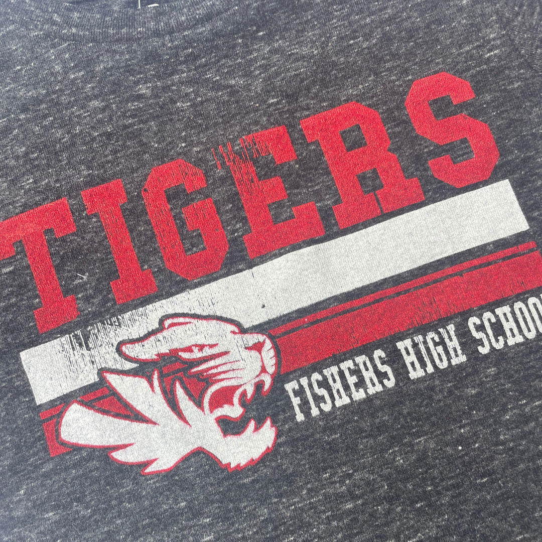 Fishers Tigers - Toddler T-Shirt in Charcoal