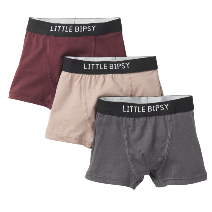 Little Bipsy - Boxer Briefs 3-Pack in Waffle Collection