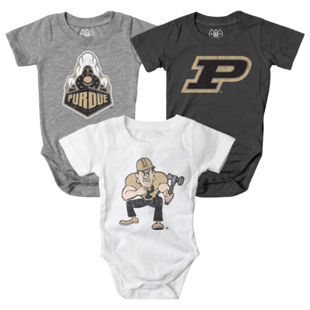 Purdue baby onesie