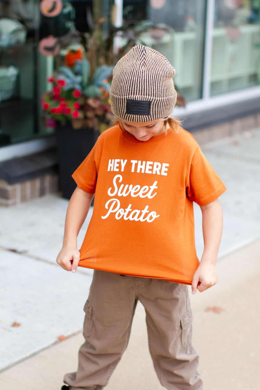 Boys Sweet Potato tee