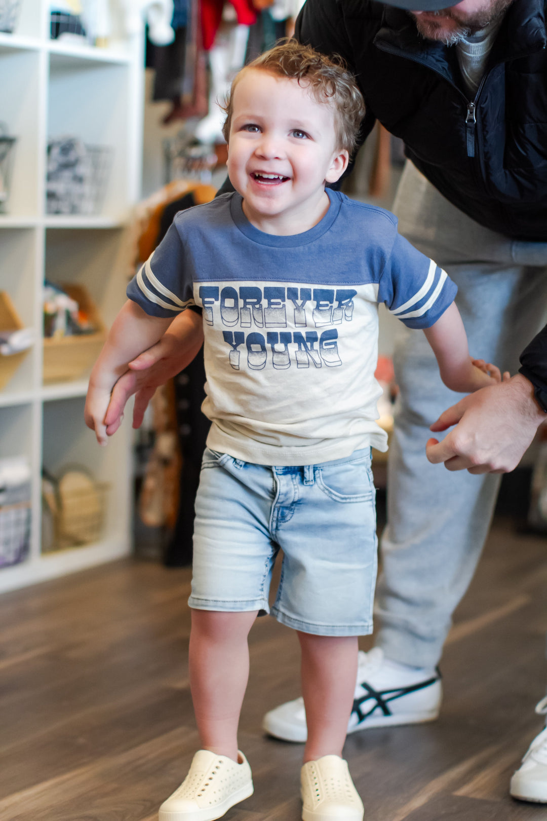 Forever Young Boys tshirt in blue