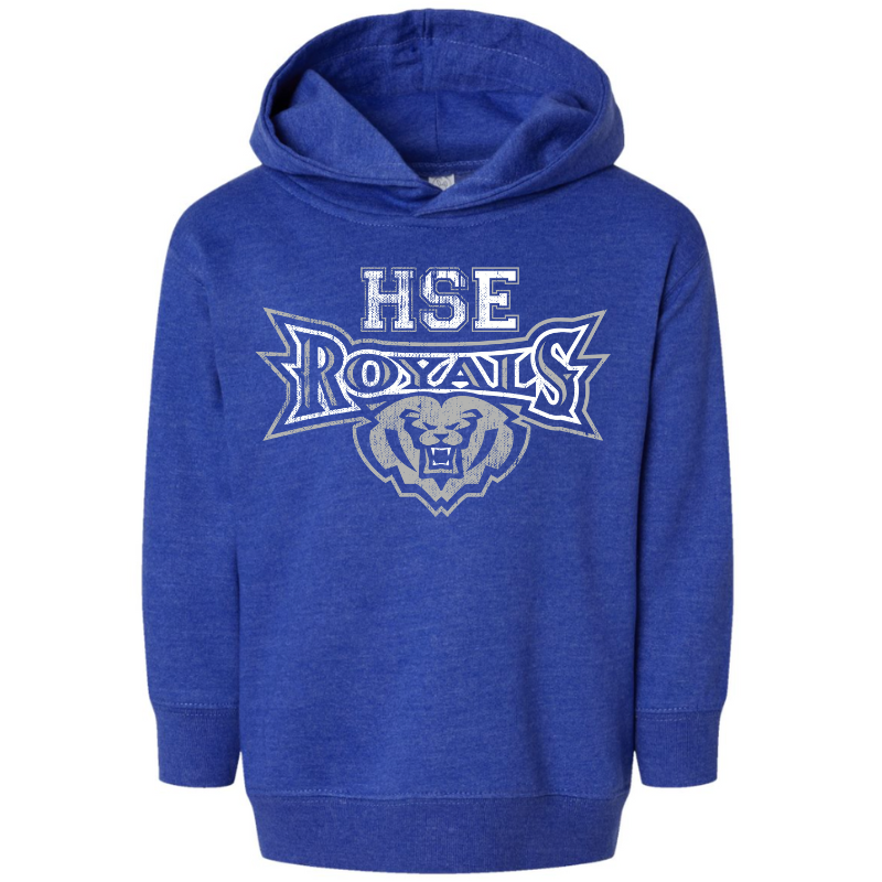 Hamilton Southeastern Royals Little Kids Hoodie in Royal Blue Roman Leo Cool Trendy Boys Clothes