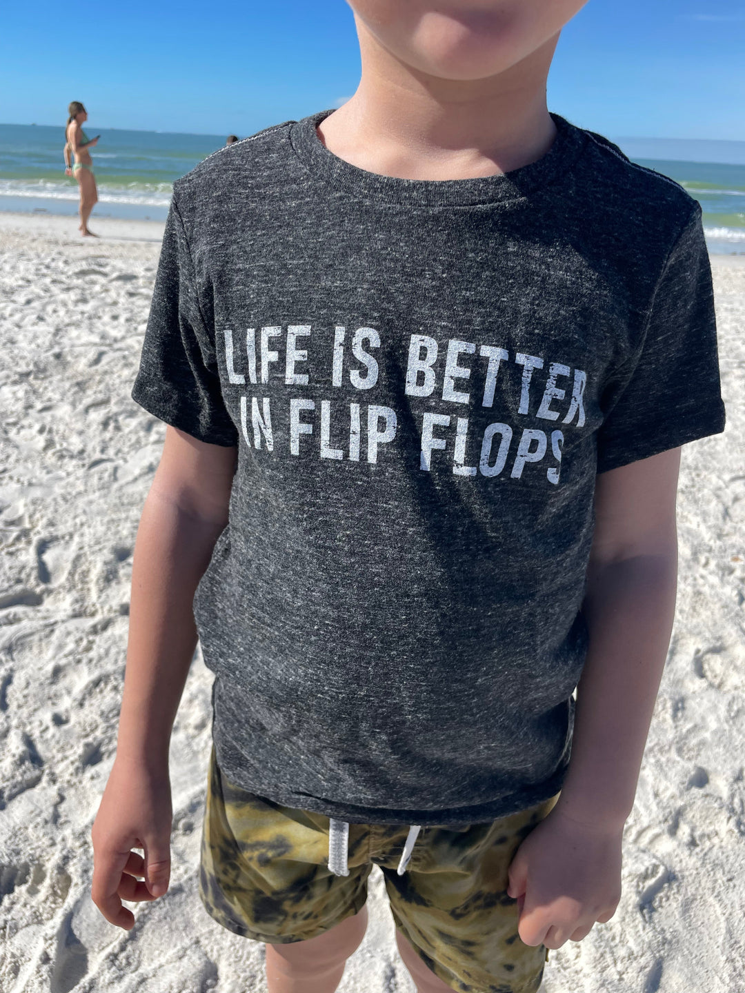 boys beach vacation tshirt