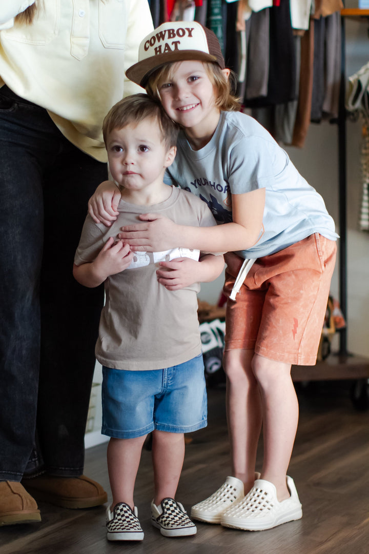 Mayoral - Baby Soft Denim Shorts in Blue