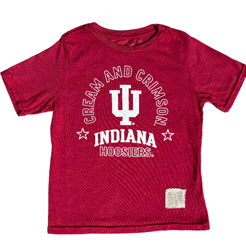 IU cream and crimson Indiana Hoosiers tshirt