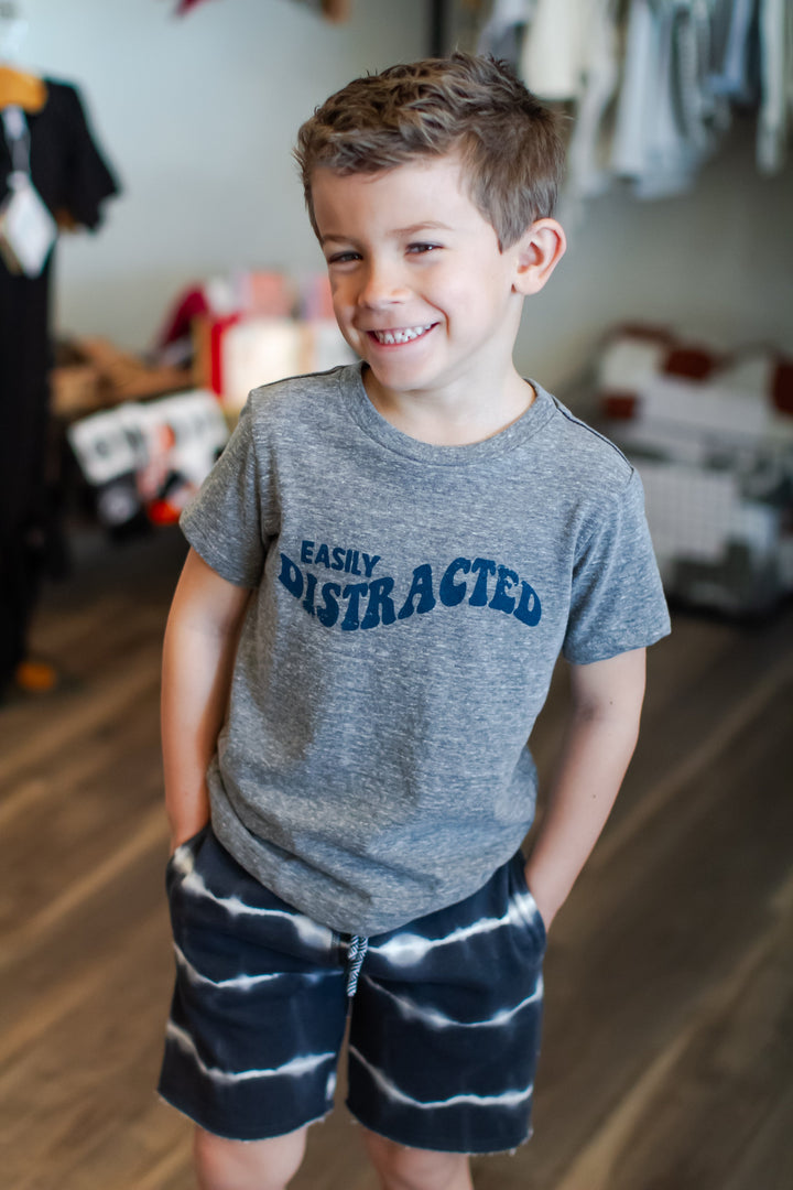 Kids Easily distracted graphic tee