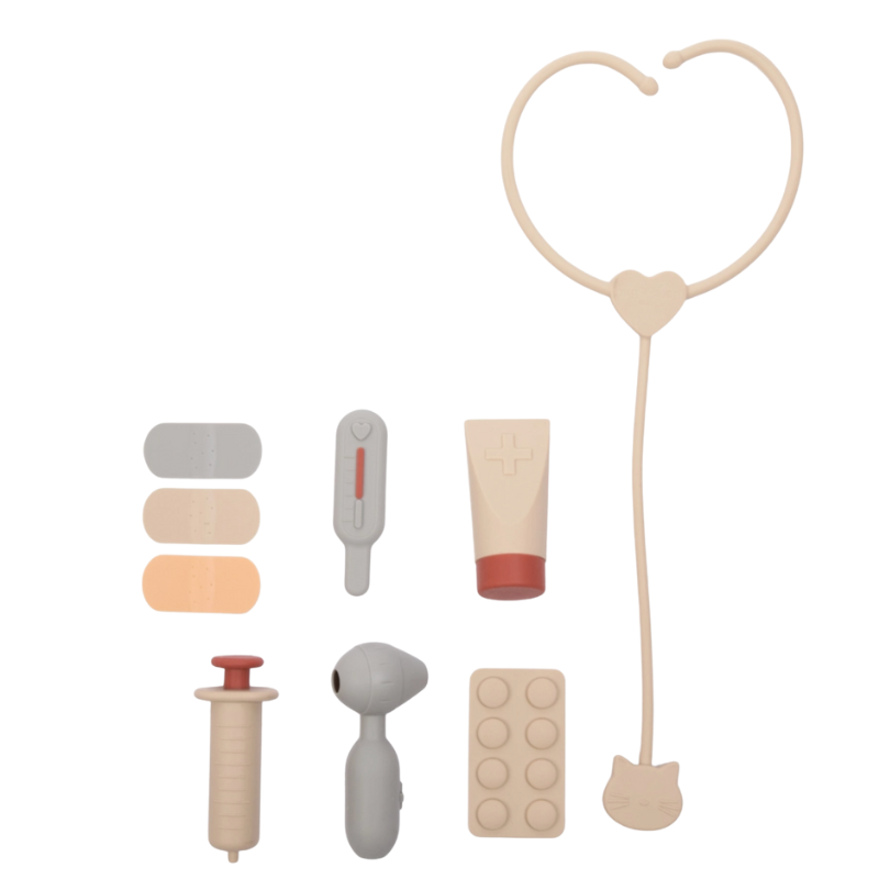 Kids Silicone pretend doctor playset
