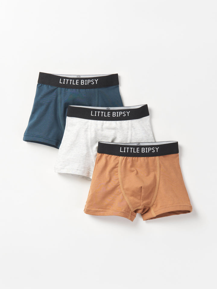 Little Bipsy - Boxer Briefs 3-Pack in Hello Fall