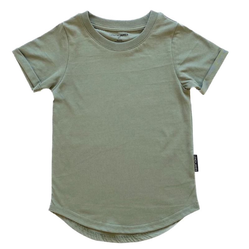 Lenox James - Basic Tee in Olive