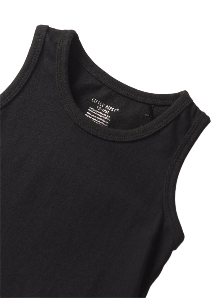 Little Bipsy Elevated Tank top in black