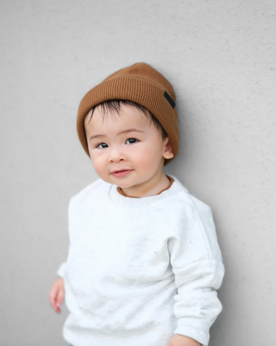 Little Bipsy kids chestnut beanie