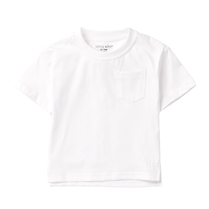 Little Bipsy white cotton tee