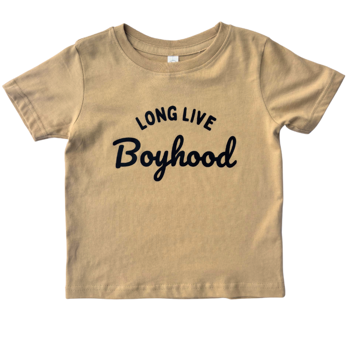 Long Live Boyhood boys tshirt