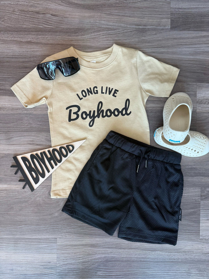 Long Live Live Boyhood boys graphic tee
