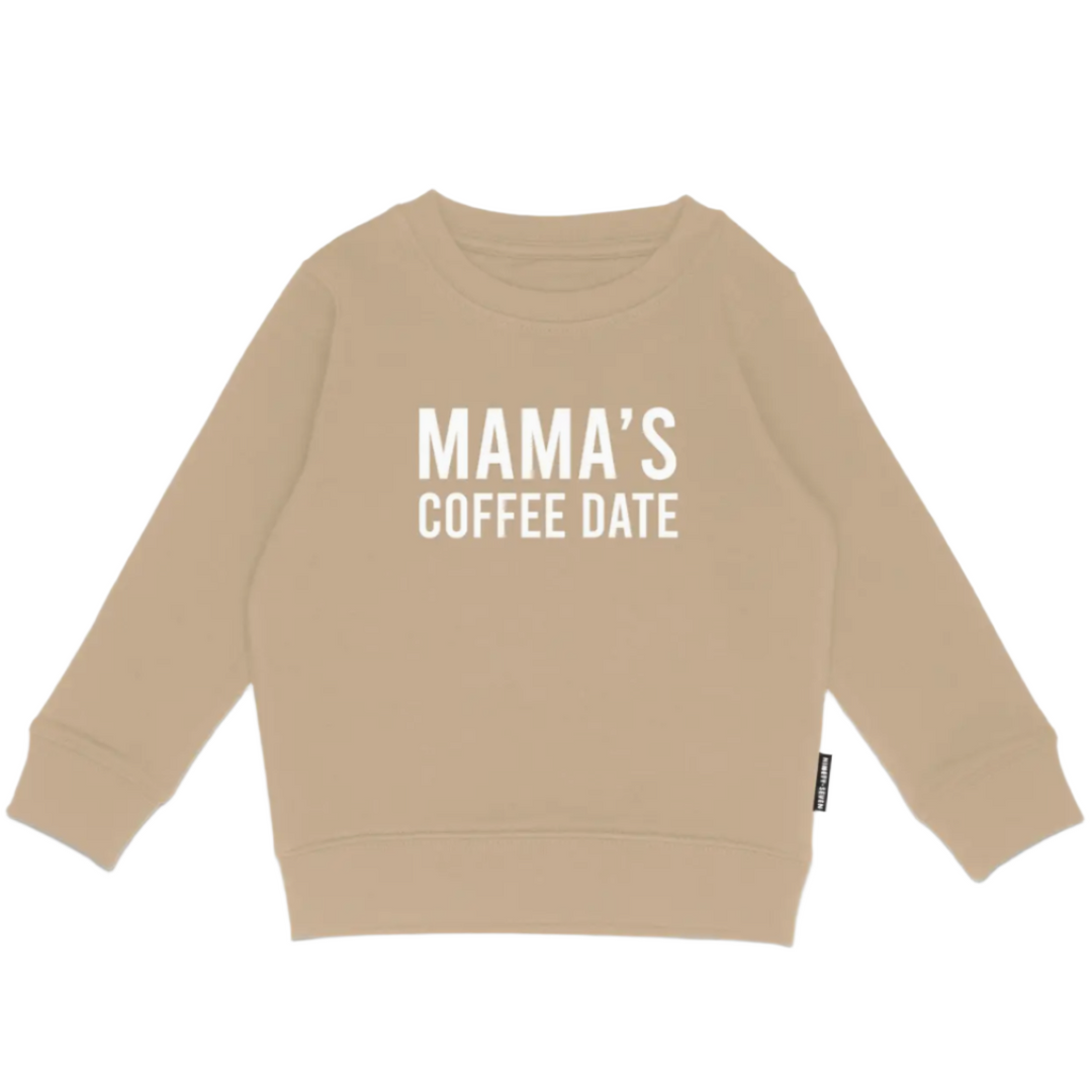 Mama's Coffee Date kids sweatshirt