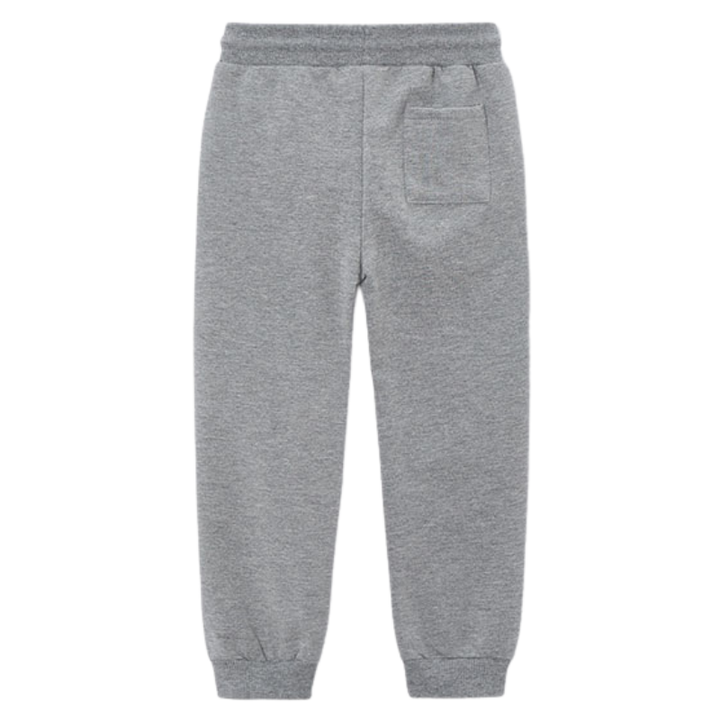 Mayoral boys fleece heather grey joggers back