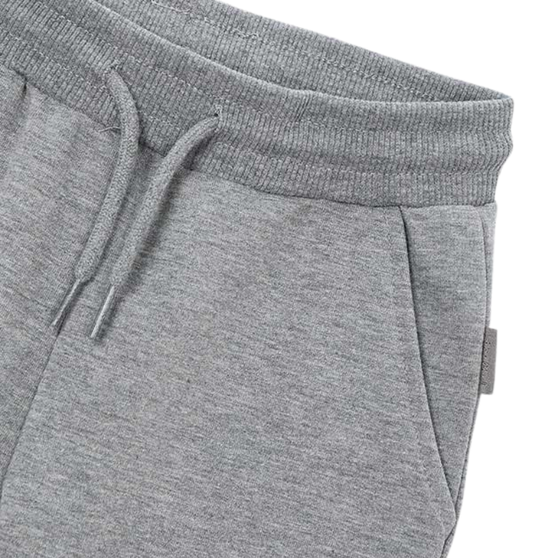 Mayoral boys fleece heather grey joggers drawstring