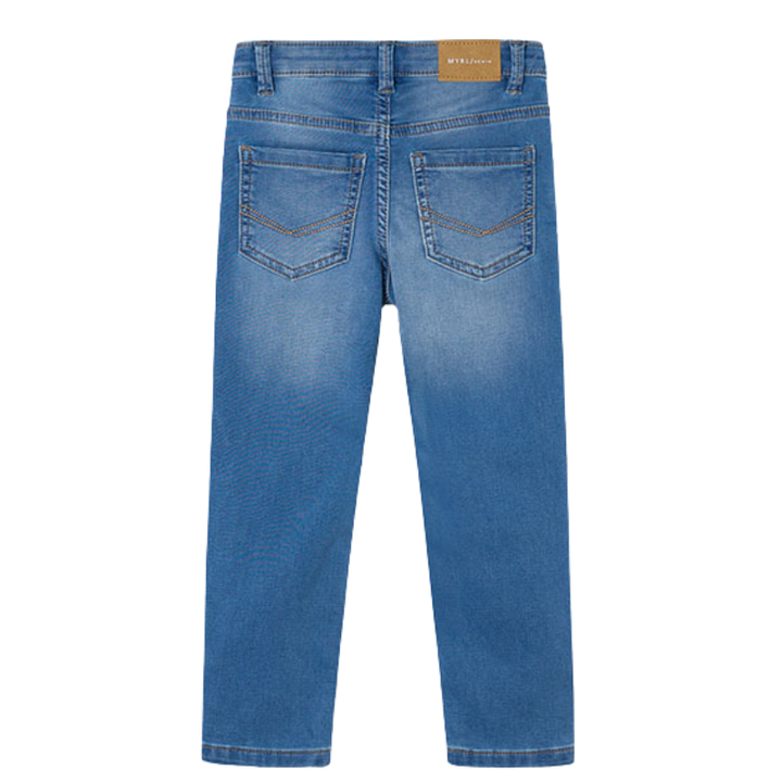 Mayoral boys soft blue jeans back