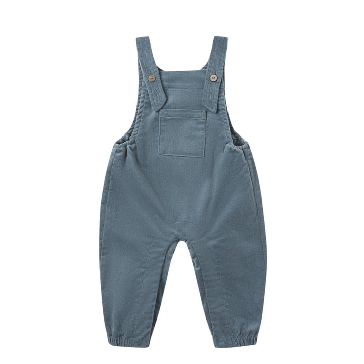 Quincy Mae - Baby Overalls in Ocean