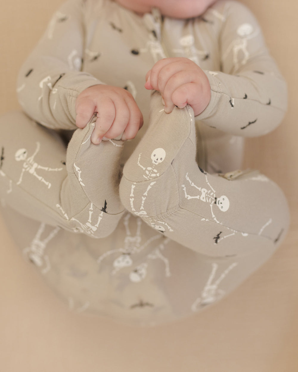 Quincy Mae baby Bamboo Halloween pajamas