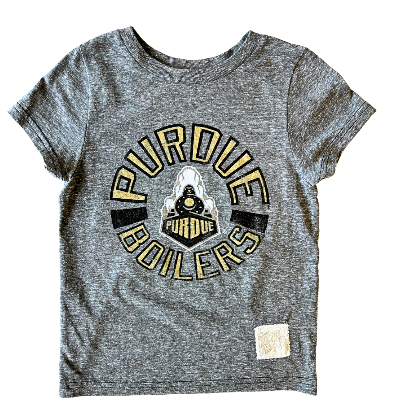 Retro Brand Purdue Boilers kids retro tee