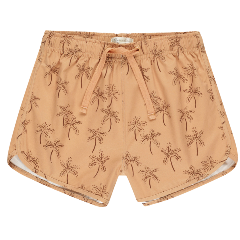 Rylee & Cru palms boys swim trunks