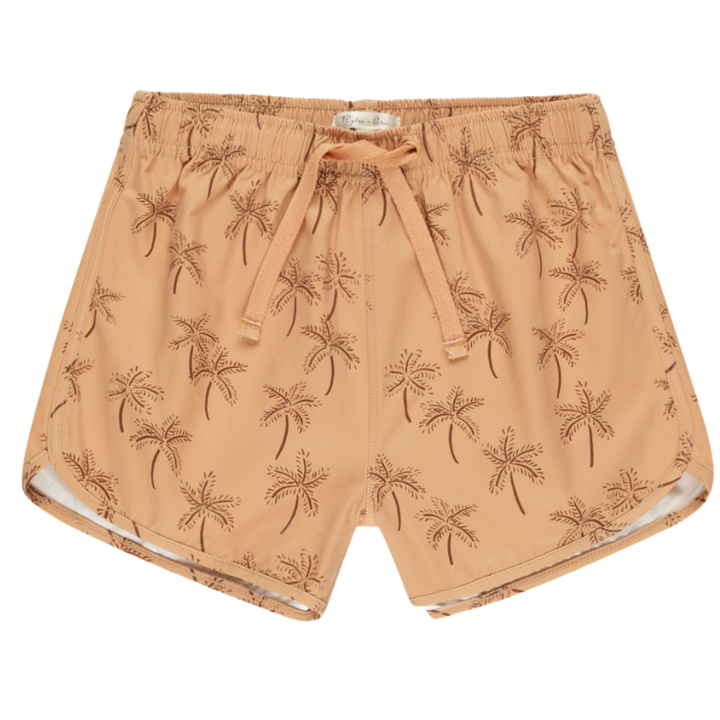 Rylee & Cru palms boys swim trunks