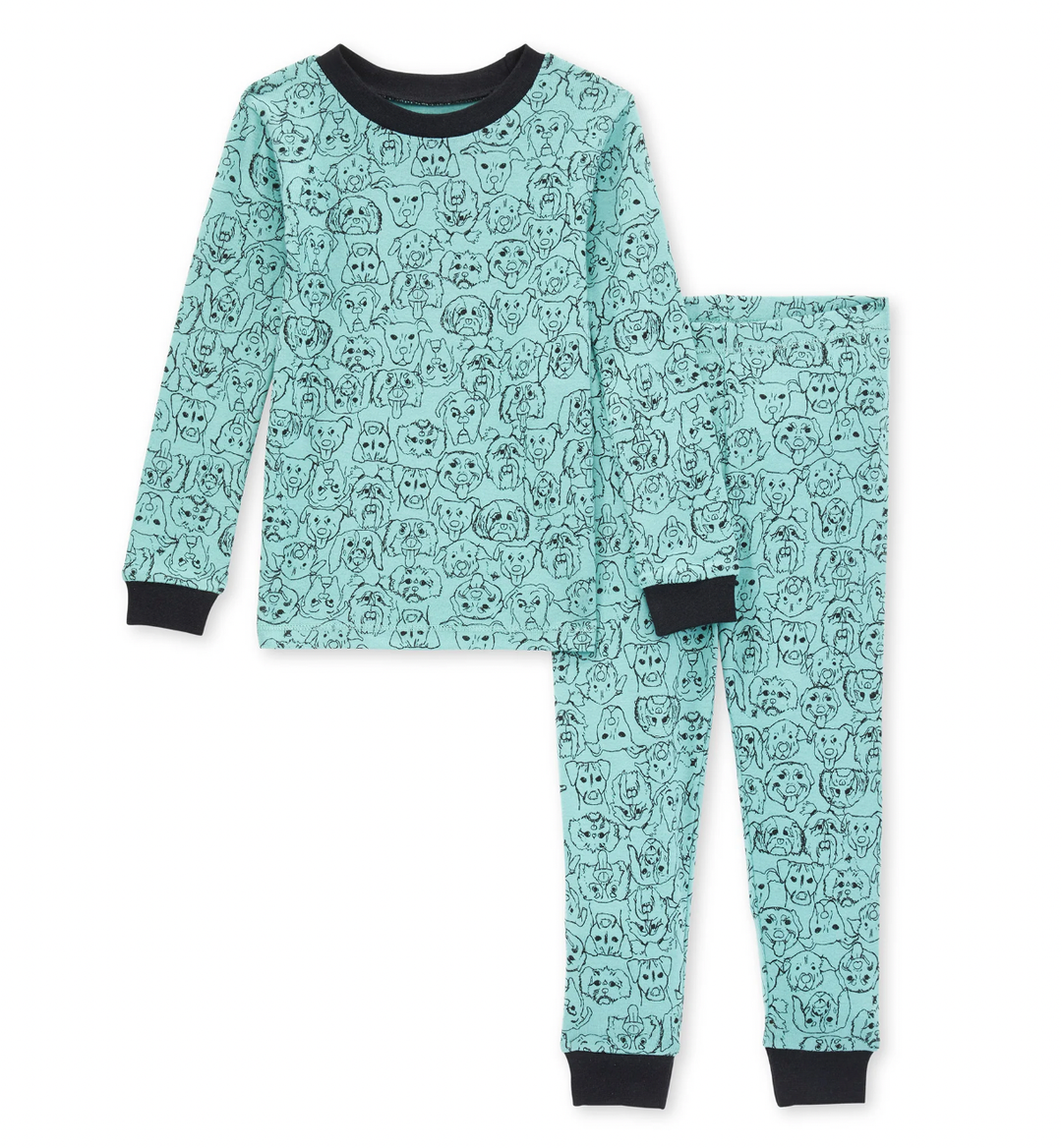 Burt's Bees - Dogs Two-Piece Pajamas in Teal