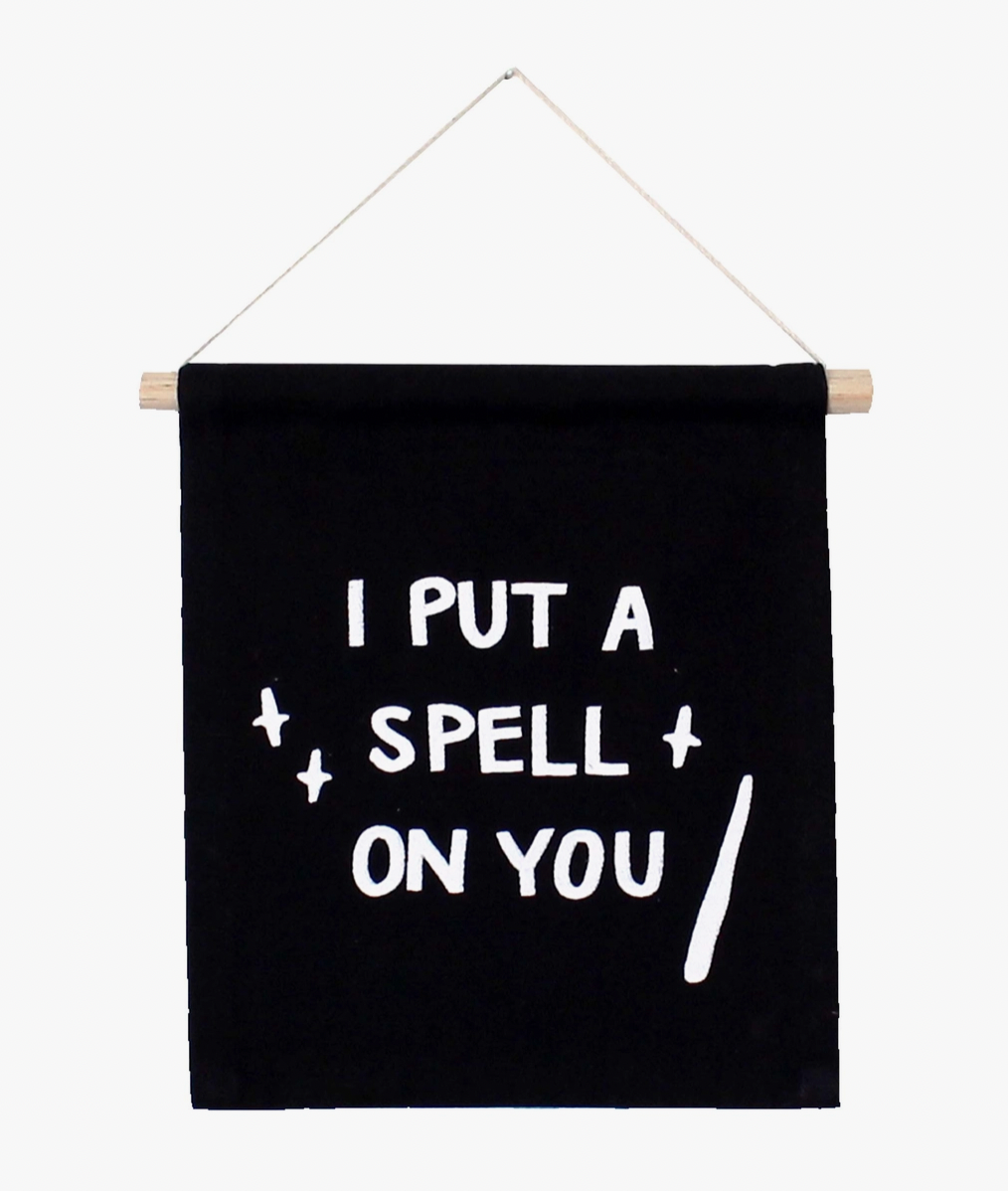 Imani Kids - 'I Put a Spell on You' Hang Sign in Black