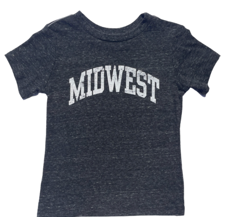 SILAS - MIDWEST Tee in Charcoal (4, 5, 7 and 8)