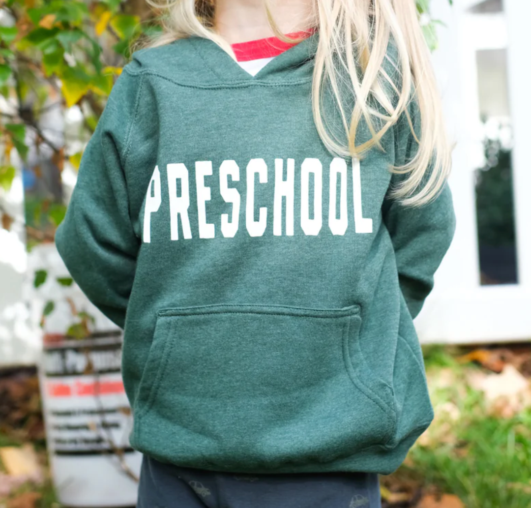 Ambitious Kids - Preschool Hoodie in Pine
