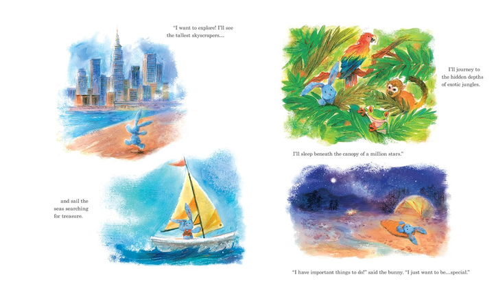 Little Blue Bunny by Erin Guendelsberger - Hardcover Book