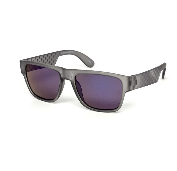 Kids Frosted Frame Reflective Sunglasses - 5 Colors