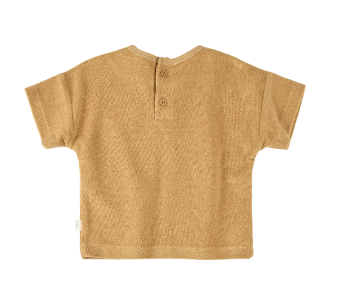 Petit Lem - Sahara Sun Terry Short Set in Gold (6mo)