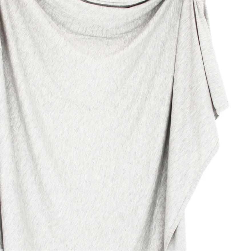 Lou Lou & Co - Asher Swaddle Blanket in Heather Grey