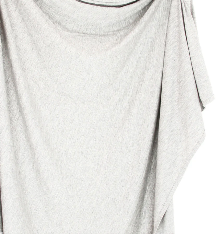 Lou Lou & Co - Asher Swaddle Blanket in Heather Grey