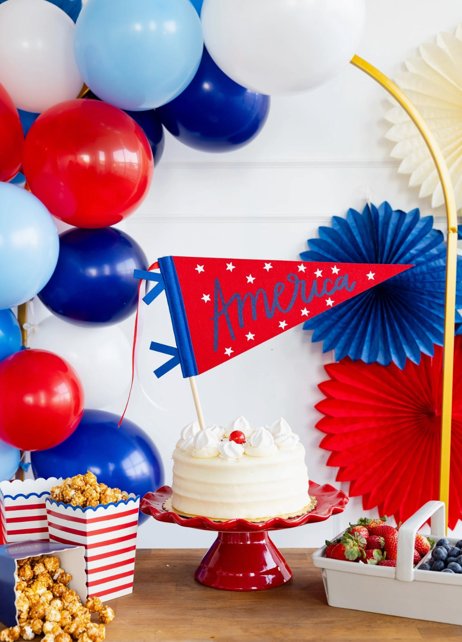America Felt Pennant Banner - 14.5"