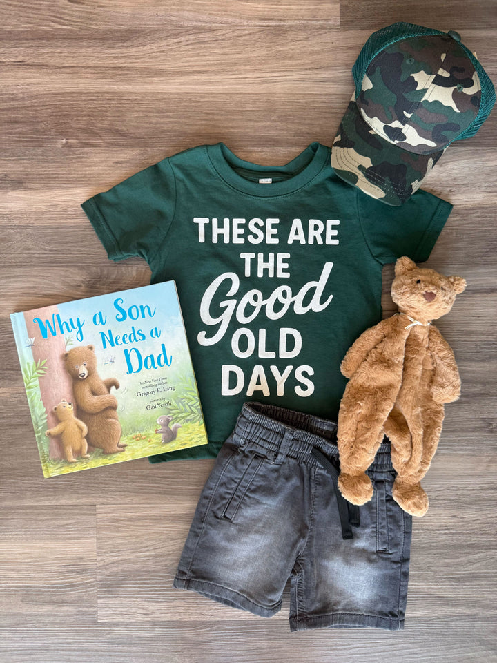 These are the Good Old Days kids tshirt
